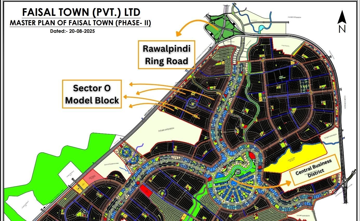 Faisal Town Sector O, Q & R Block — image 2